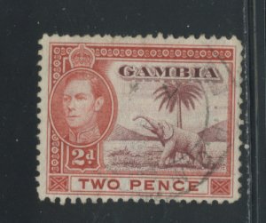 Gambia 135A  Used cgs