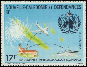 New Caledonia  #523, Complete Set, 1985, United Nations Related, Never Hinged