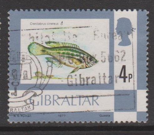 Gibraltar Sc#345 Used