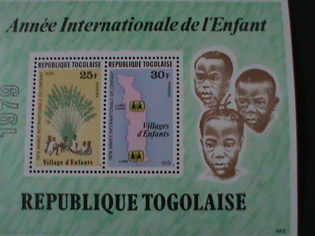 TOGO-1979-SC#1028a INTERNATIONAL YEAR OF THE CHILD-MNH S/S VERY FINE