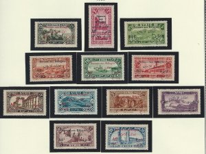 Syria mnh  sc# B1-B12
