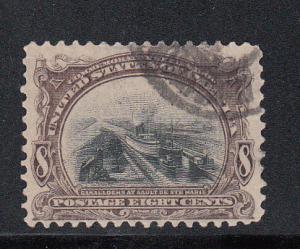 U.S. #298 Fine used, sound example, face free