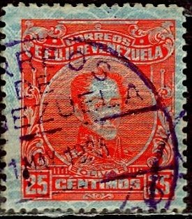 Venezuela; 1932: Sc. # 298: Used Single Stamp