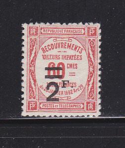 France J57 MNH Postage Due Stamp