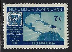 Dominican Republic 363 MOG MAP Z9740