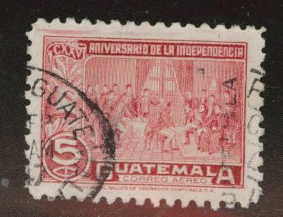 Guatemala  Scott C143 used airmail