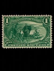 Scott #285 XF-OG-LH.