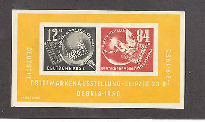 GDR  Debria sheet  Mint VF NH