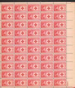 US #967 Mint Sheet Clara Barton 