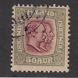 Iceland SC#82 Used F-VF...Fill a spot!