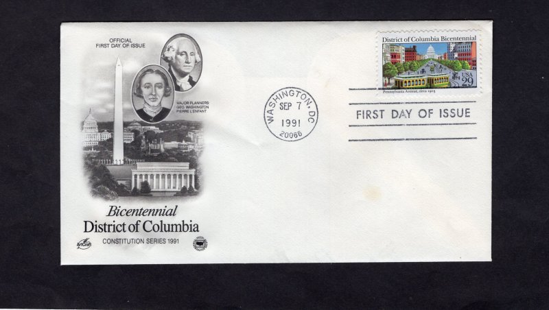 2561 DC Bicentennial, FDC ArtCraft/PCS