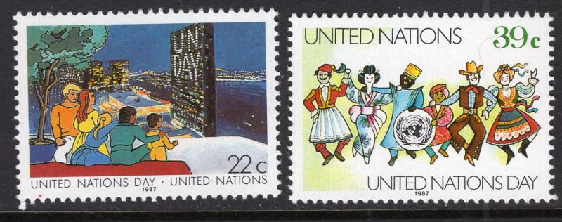 UN New York 515-516 MNH VF