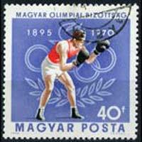 HUNGARY 1970 - Scott# 2036 Olympics-Boxing 40f Used