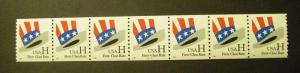 Scott 3264, 33c nondenom H HAT, PNC7 #3343, MNH NICE