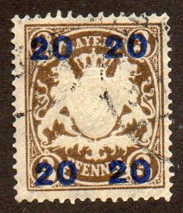 Bavaria   Scott  237  Used
