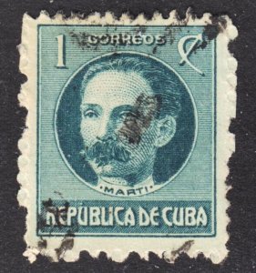 Cuba Scott 264 unwtmk F+ used.