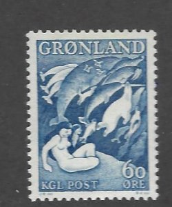 Greenland SC#43 Mint F-VF...Nice Stamps!