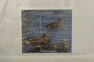 Souvenir Sheet Kiribati Scott #778 nh