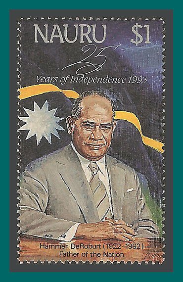 Nauru 1993 Independence, DeRoburt, MNH #399,SG407