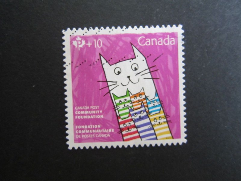 Canada # B25 Canada Post Community Foundation Nice stamps {ca1605