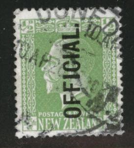 New Zealand Scott o41 Used Official stamp 