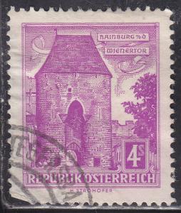 Austria 627 Vienna Gate, Hainburg 1960