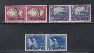 Bechuanaland # 137-139, Peace Issue, Mint Hinged, 1/3 Cat.
