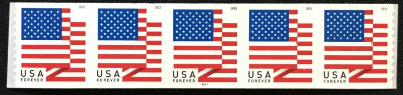 US #5260 MNH PNC5 Plate #P111 Flag SCV $7.50
