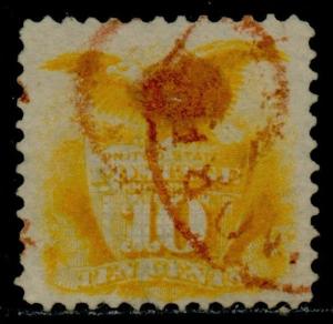 #116 VF USED WITH BALTIMORE FOREIGN MAIL CANCEL (RED) CV $180.00 BQ6824