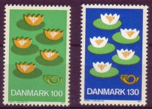 Denmark 597-598 MNH set