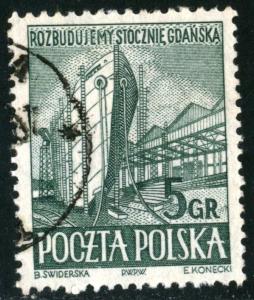 POLAND - SC #560 - Used - 1952 - Item Poland061