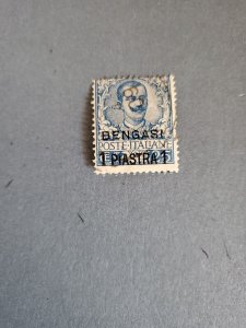 Stamps Italian Offices Abroad-Africa-Bengasi 1 used