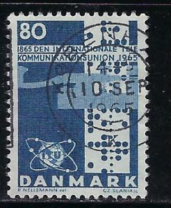 Denmark Scott # 420, used