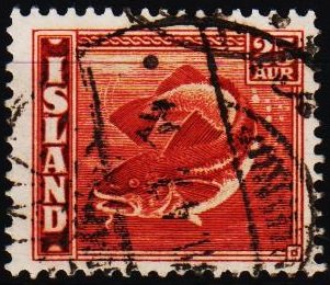 Iceland. 1939 25a S.G.250a Fine Used