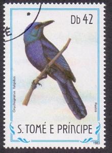 St. Thomas and Prince  1983  used  746  birds  42d.     #