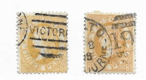 Australia Victoria #114 Used - Stamp - CAT VALUE $6.50 PICK ONE