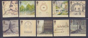 Great Britain 2183-92 MNH 2004 Lord of the Rings Full Set of 10