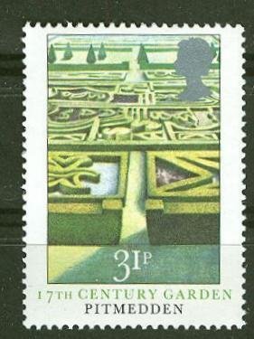 Great Britain # 1030  17th Cent. Garden (1) Mint NH