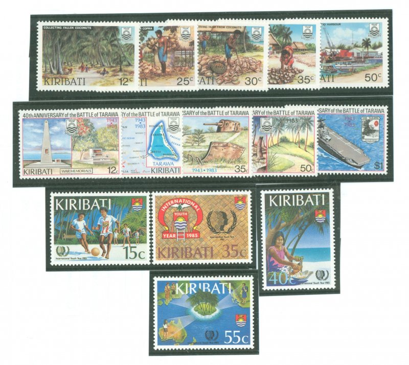 Kiribati #426-435/460-463 Mint (NH) Single