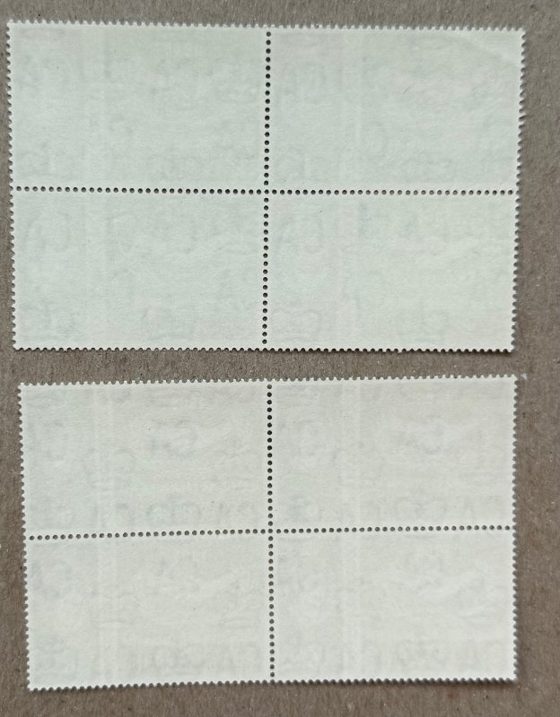 Tristan da Cunha 1965 ICY blocks, MNH. SEE NOTE. Scott 87-88, CV $4.20
