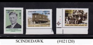 HONDURAS - 2005 POSTAL HISTORY OF HONDURAS - 3V - MINT NH