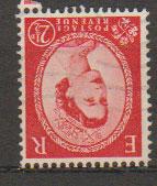 Great Britain SG 544bwi  Used Type II watermark inverted from booklet