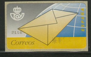 Spain Self-adhesive Spanish ATM Stamp 1994 Posting Label MNH** A16P53F258-