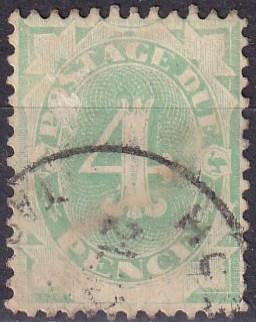 Australia #J13 F-VF Used   CV $32.00  (A18977)