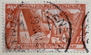AlexStamps ITALY #302 VF Used SON