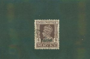 India Nabha State 047 USED BIN $0.50