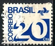 Brazil; 1972: Sc. # 1251: Used Single Stamp