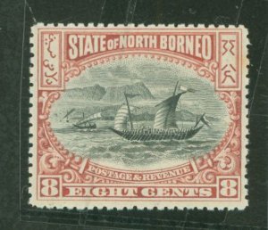 North Borneo #85 Mint (NH) Single