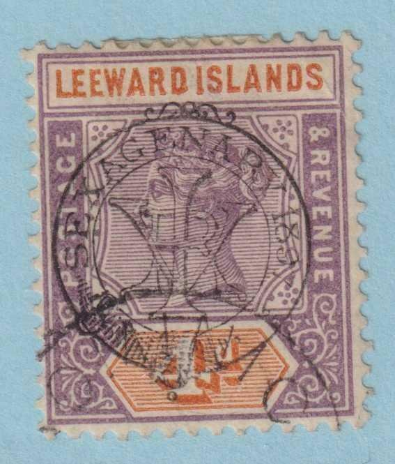 LEEWARD ISLANDS 12 USED - NO FAULTS EXTRA FINE! - LCK