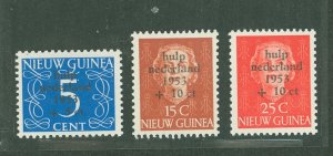 Netherlands New Guinea #B1-B3 Mint (NH) Single (Complete Set)